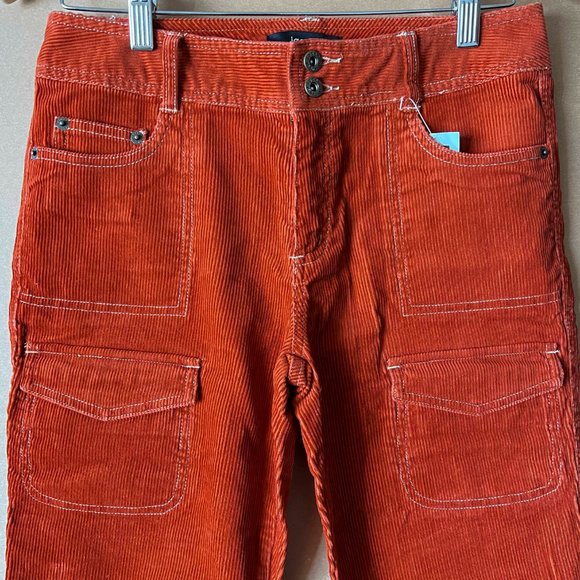 JACOB JR. BNWT Girl's Pants: Size US 16 Length is 34" Dark Orange Colour - Picture 3 of 7